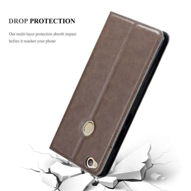 ZTE Nubia Z11 Skal Fodral Case (Brun)