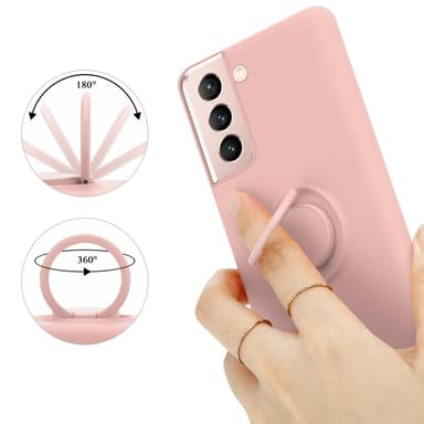 Skal Samsung Galaxy S22 Fodral Case (Rosa)