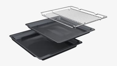 Siemens IQ700 Inbyggnadsugn med mikroHM736G1B1 (svart)