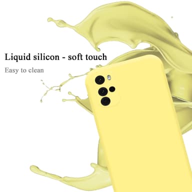 Motorola MOTO G22 Skal Fodral Case (Gul)