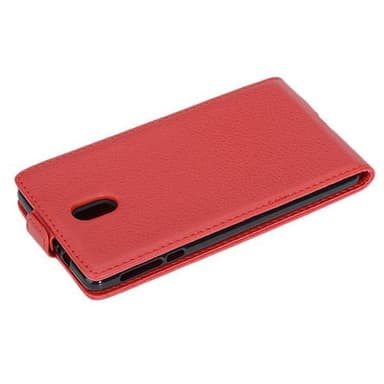 Nokia 3 2017 Flipfodral Skal (Röd)