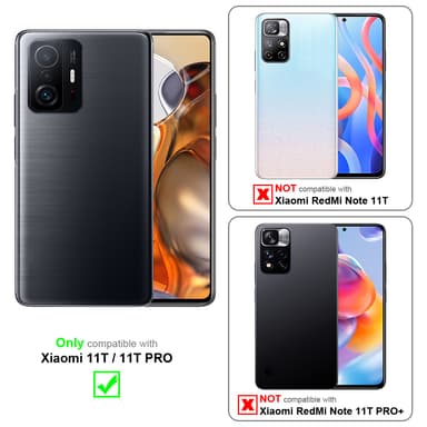 Skal Xiaomi 11T / 11T PRO Fodral Case (Blå)