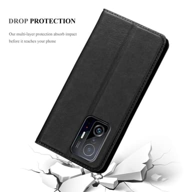 Xiaomi 11T / 11T PRO Skal Fodral Case (Svart)