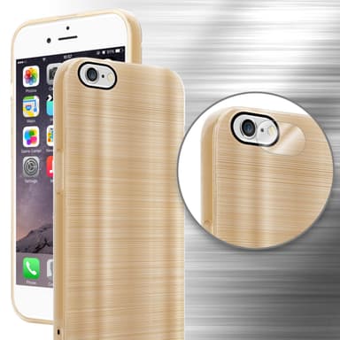 iPhone 6 / 6S Skal Fodral Case (Guld)