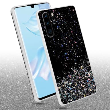 Huawei P30 PRO Skal Fodral Case (Svart)