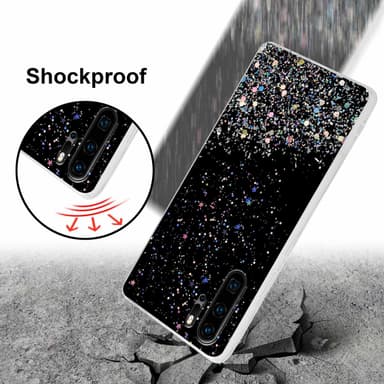 Huawei P30 PRO Skal Fodral Case (Svart)