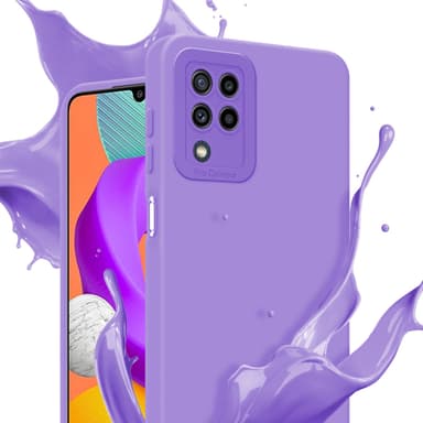 Samsung Galaxy M22 / M32 4G Skal Fodral Case (Lila)