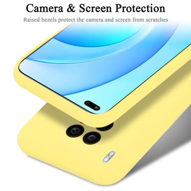 Honor 50 LITE Skal Fodral Case (Gul)