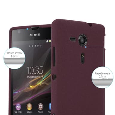 Skal Sony Xperia SP Fodral Case (Lila)