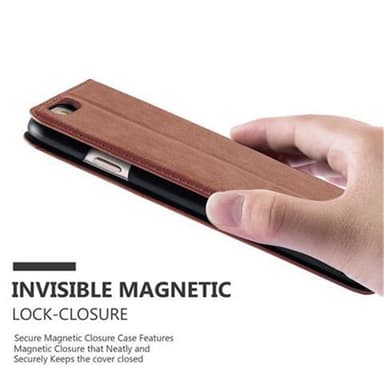 iPhone 6 PLUS / 6S PLUS Skal Fodral Case (Brun)