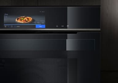 Siemens IQ700 Inbyggnadsugn med mikroHM736G1B1 (svart)