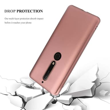 Skal Nokia 6.1 Fodral Case (Rosa)