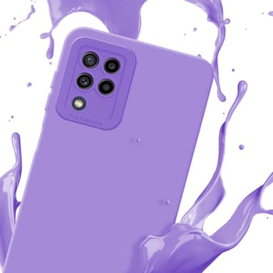 Samsung Galaxy M22 / M32 4G Skal Fodral Case (Lila)