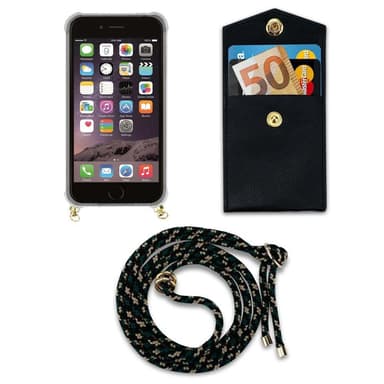 iPhone 6 PLUS / 6S PLUS Skal Fodral Kedja (Brun)