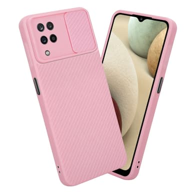 Skal Samsung Galaxy A12 / M12 Fodral Case (Rosa)