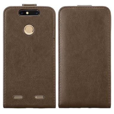 ZTE Blade V8 MINI Flipfodral Skal (Brun)