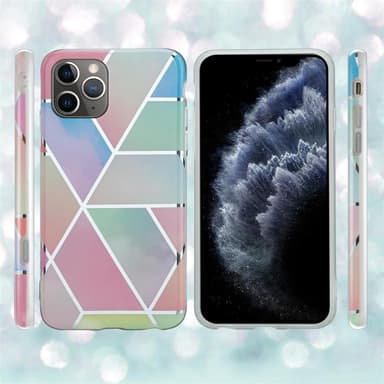 iPhone 11 PRO MAX Plånboksfodral Skal (Rosa)