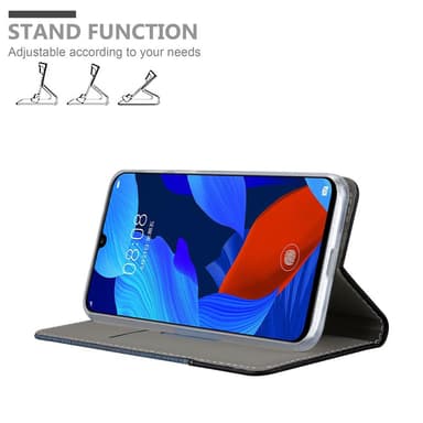Huawei NOVA 5 / 5 PRO Plånboksfodral Skal (Blå)