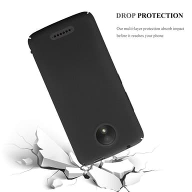Motorola MOTO C Skal Fodral Case (Svart)