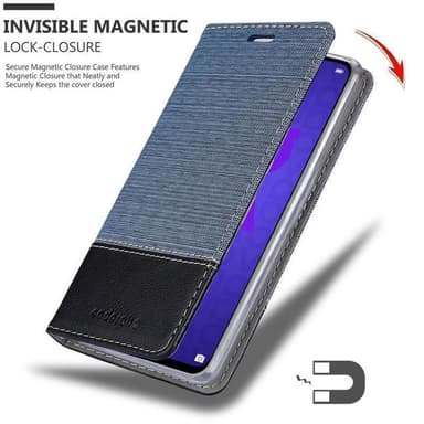Huawei NOVA 5 / 5 PRO Plånboksfodral Skal (Blå)