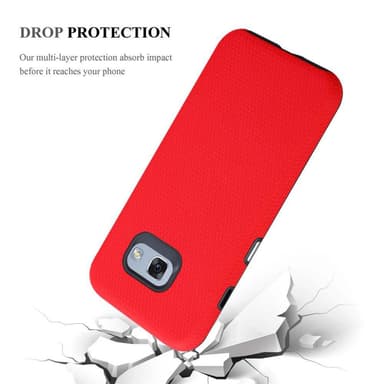 Samsung Galaxy A3 2017 Skal Fodral Case (Röd)