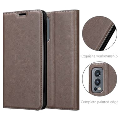 OnePlus Nord 2 5G Skal Fodral Case (Brun)