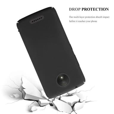 Motorola MOTO C Skal Fodral Case (Svart)