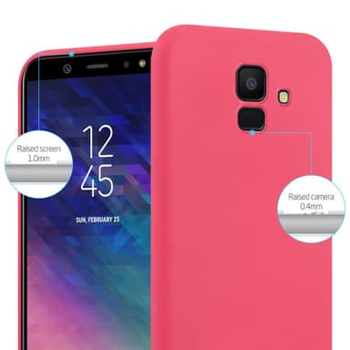 Skal Samsung Galaxy J6 2018 Fodral Case (Röd)