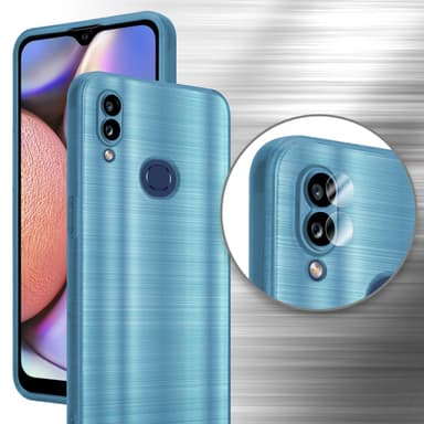 Samsung Galaxy A10s / M01s Skal Fodral Case (Turkos)