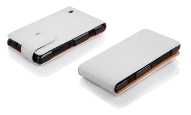 Nokia Lumia 630 / 635 Flipfodral Skal (Vit)