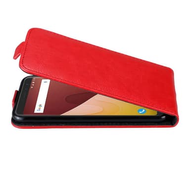 WIKO VIEW PRIME Flipfodral Skal (Röd)