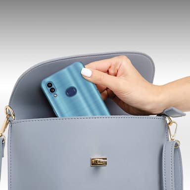Samsung Galaxy A10s / M01s Skal Fodral Case (Turkos)