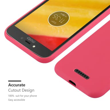 Skal Motorola MOTO C PLUS Fodral Case (Röd)