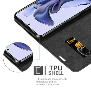 Xiaomi 11T / 11T PRO Skal Fodral Case (Brun)