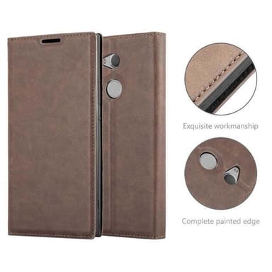 Sony Xperia XA2 ULTRA Skal Fodral Case (Brun)