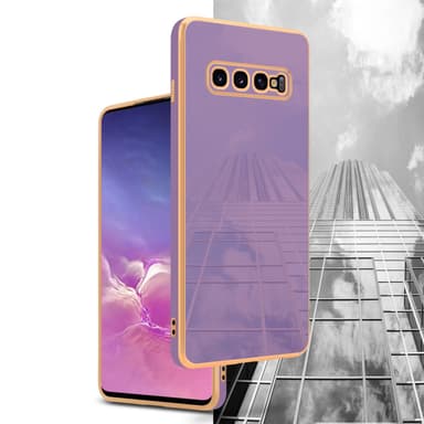 Samsung Galaxy S10 PLUS Skal Fodral Case (Lila)