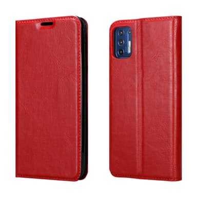 Motorola MOTO G9 PLUS Skal Fodral Case (Röd)