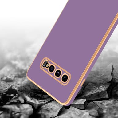 Samsung Galaxy S10 PLUS Skal Fodral Case (Lila)