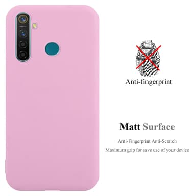 Skal Realme 5 PRO / Realme Q Fodral Case (Rosa)