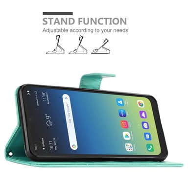 Google PIXEL 6A Plånboksfodral Skal (Blå)