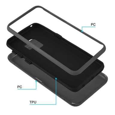 Samsung Galaxy S9 Skal Fodral Case (Grå)