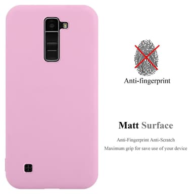 Skal LG K10 2016 Fodral Case (Rosa)