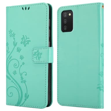 Samsung Galaxy A03s Plånboksfodral Skal (Turkos)