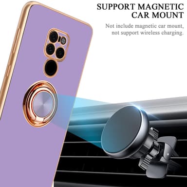 Huawei MATE 20 Skal Fodral Case (Lila)