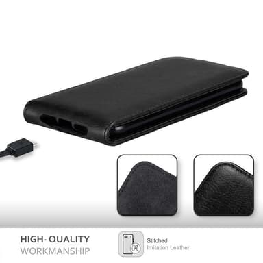 ZTE Blade V9 Flipfodral Skal (Svart)