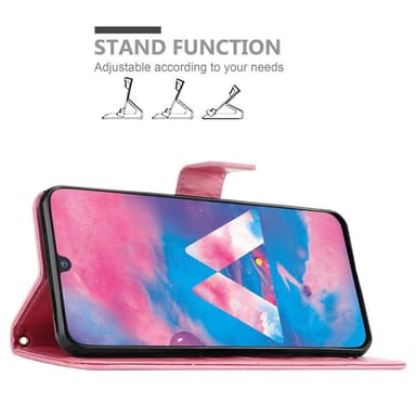 Samsung Galaxy M30 / A40s Plånboksfodral Skal (Rosa)