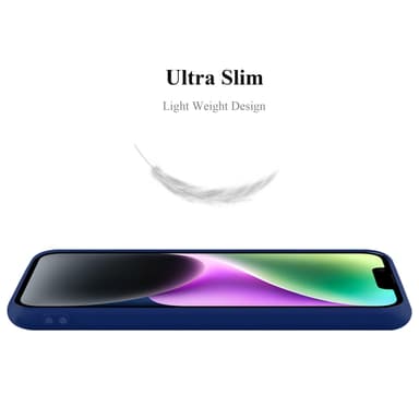 Skal iPhone 14 PLUS Fodral Case (Blå)