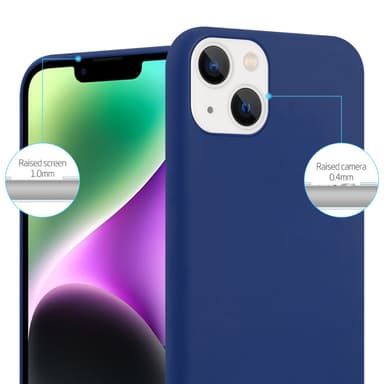 Skal iPhone 14 PLUS Fodral Case (Blå)