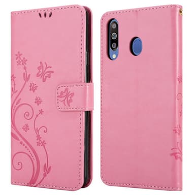 Samsung Galaxy M30 / A40s Plånboksfodral Skal (Rosa)
