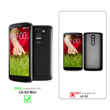 LG G2 MINI Plånboksfodral Skal (Blå)